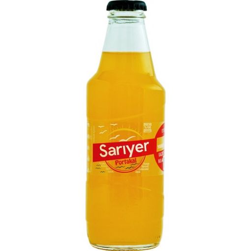 Sarıyer Portakal Aromalı Cam Şİşe Gazoz 250 ml. ürün görseli