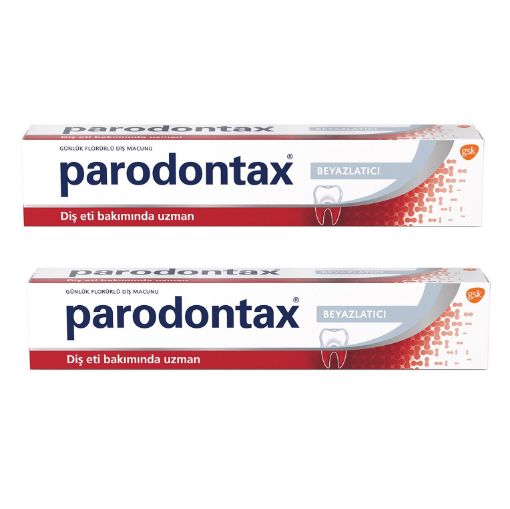 Parodontax Beyazlatıcı Diş Macunu 2 x 75 ml. ürün görseli