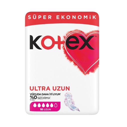 Kotex Ultra Quadro Uzun 18  Lı. ürün görseli