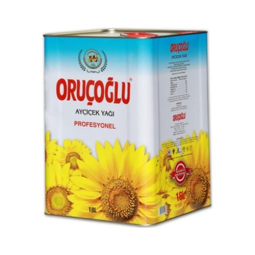 Oruçoğlu Ayçiçek Yağı 18 Lt Tnk . ürün görseli