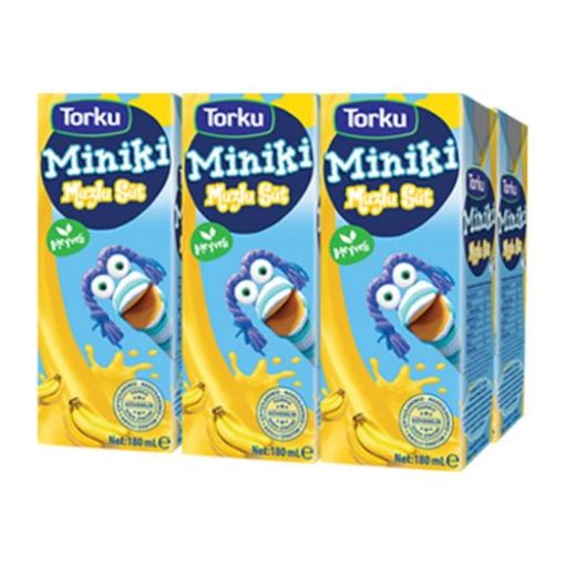 Torku Süt Muzlu 6*180 Ml. ürün görseli