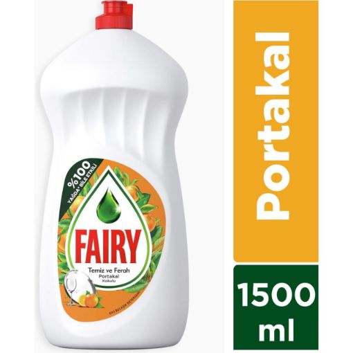 Fairy Bulaşık Deterjanı Portakal 1500 ml. ürün görseli