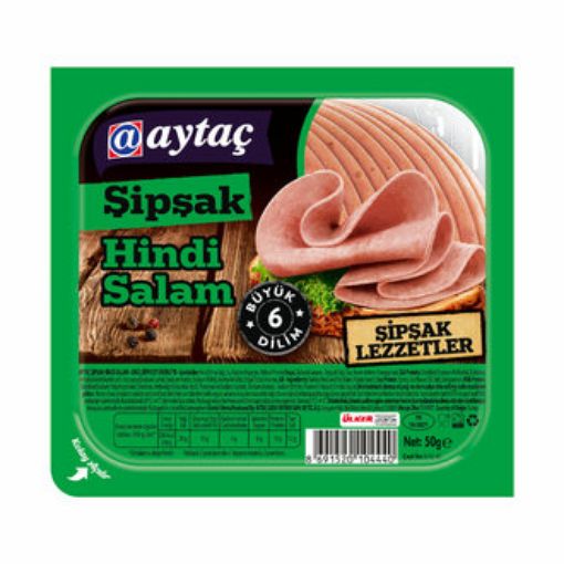 Aytaç Şipşak Hindi Salam 6 Dilim 50 Gr. ürün görseli