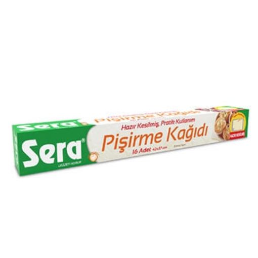 Sera Yağlı Pısırme Kagıdı Hazır Kesılmıs 16  Lı. ürün görseli