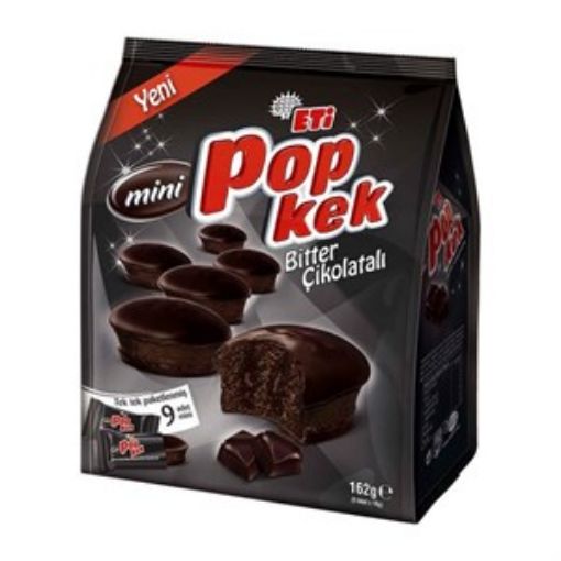 Eti Popkek Mini 162 Gr 9 Lu Bitter Çikolata. ürün görseli