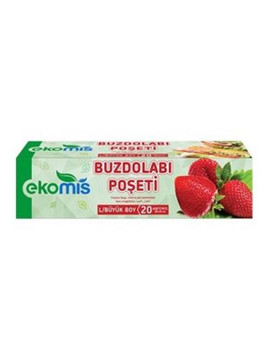 Ekomis Buzdolabı Poşeti Büyük Boy 15 Adet. ürün görseli