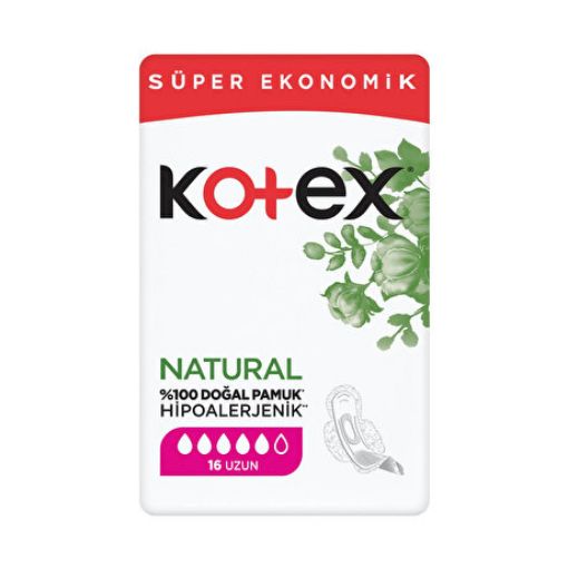 Kotex Natural Ultra Quadro Uzun 16  Lı. ürün görseli