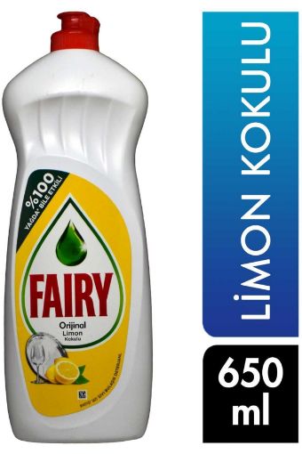 Fairy Limon Sıvı Bulaşık Deterjanı 650 ml. ürün görseli