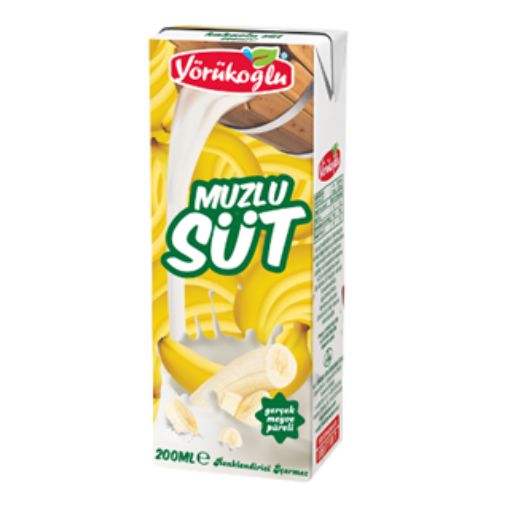 Yörükoğlu Süt 180 Ml Muzlu. ürün görseli