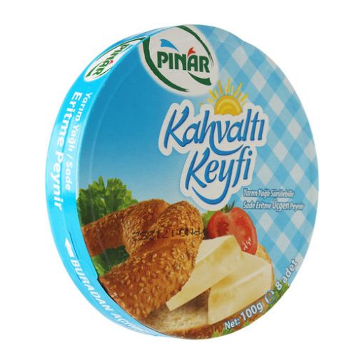 Pınar Yarım Yağlı Üçgen Peynir 8 x 12,5 Gr. ürün görseli