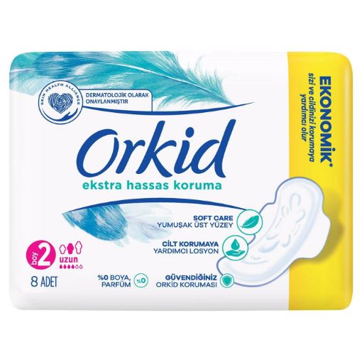 Orkid Hassas Extra Tekli Uzun 8  Lı. ürün görseli