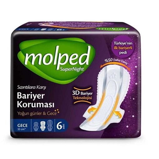 Molped Süpernıght Gece 6  Lı. ürün görseli