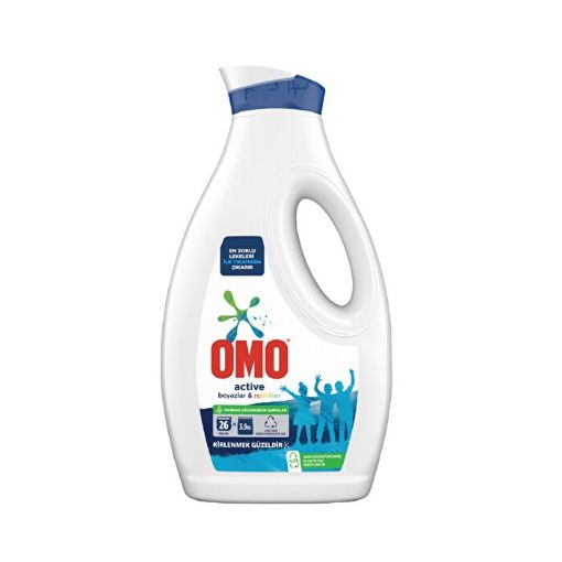 Omo Sıvı Deterjan Active Cold Power Beyazlar ve Renkliler 1690 ml. ürün görseli