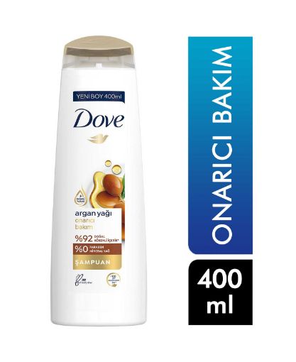 Dove Argan Yağı Onarıcı Bakım Şampuan 400 ml. ürün görseli