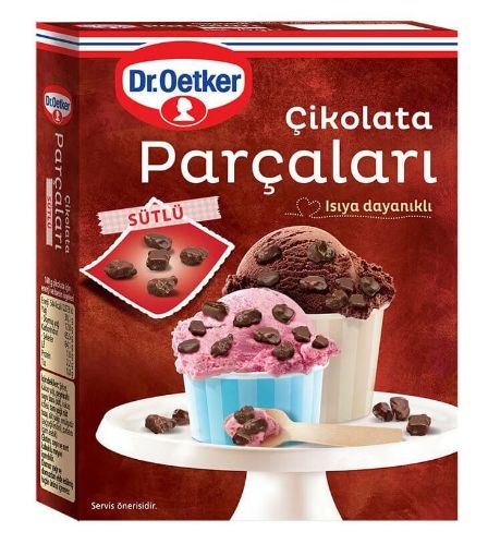 Dr Oetker Çikolata Parcalar Sütlü 70 Gr. ürün görseli