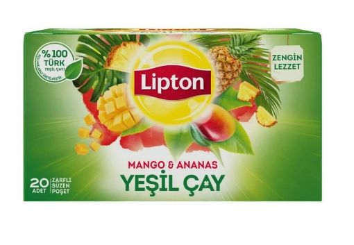 Lipton Yeşil Çay Mango & Ananas 20 Lı. ürün görseli