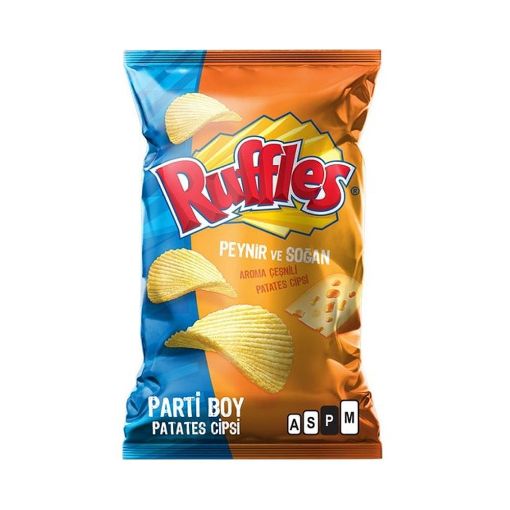 Ruffles Parti Boy Peynir & Soğan Aromalı 150 Gr. ürün görseli