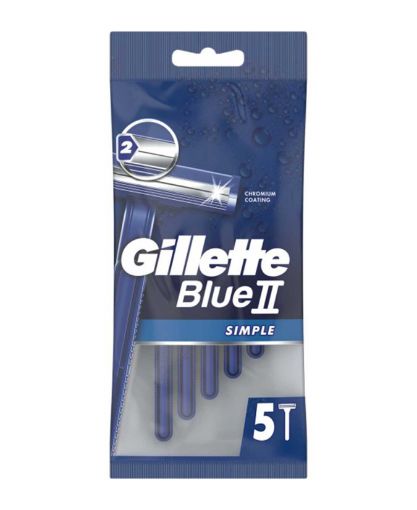 Gillette  D.Blue Iı 5 Lı Poşet Sımple. ürün görseli