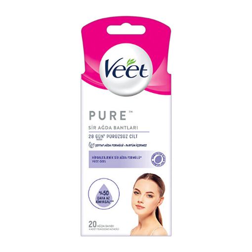 Veet Pure Ağda Bandı 20  Lı Yüz. ürün görseli