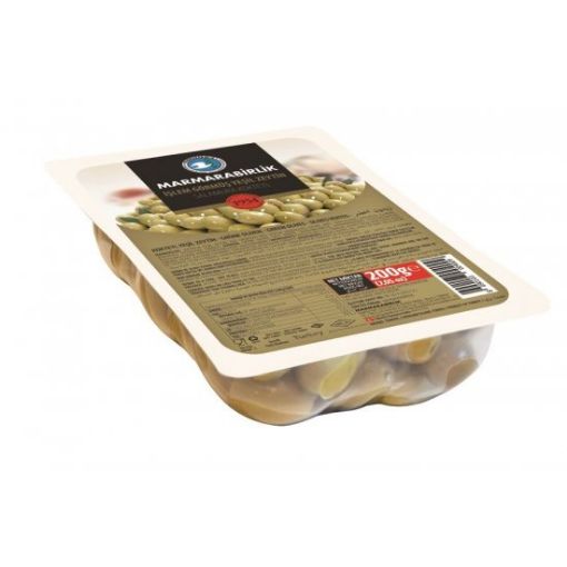 Marmarabirlik Vakumlu Kokteyl Yeşil Zeytin 2XL Boy 200 g. ürün görseli