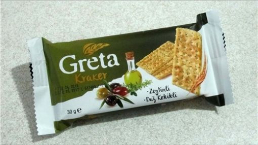 Greta Zeytinli ve Dağ Kekikli Kraker 30 g. ürün görseli