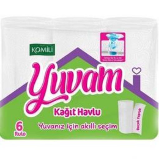 Komili Yuvam Pro Havlu 6 Lı. ürün görseli