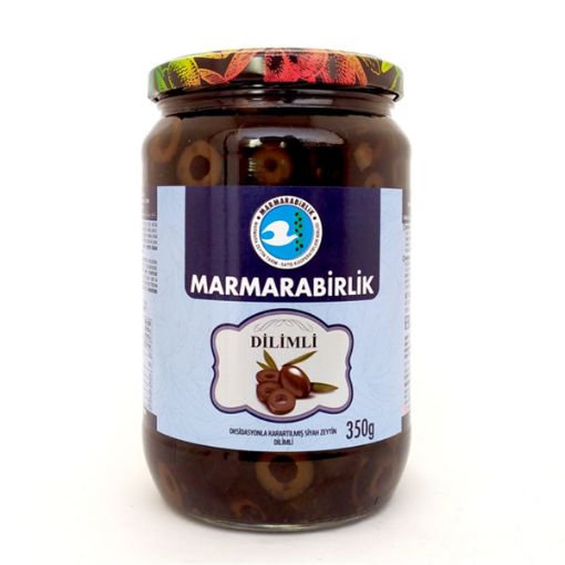 Marmarabirlik Dilimlenmiş Siyah Zeytin 350 g. ürün görseli