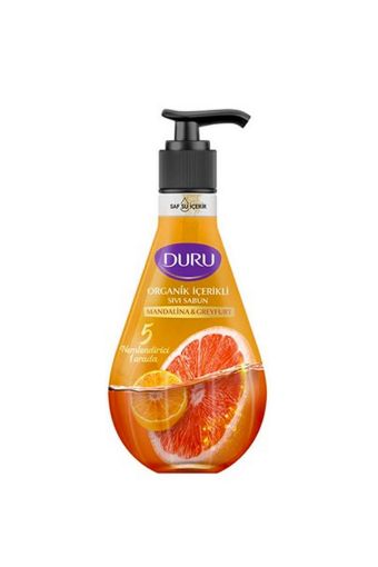 Duru Mandalina & Greyfurt Organik İçerikli Sıvı Sabun 500 ml. ürün görseli