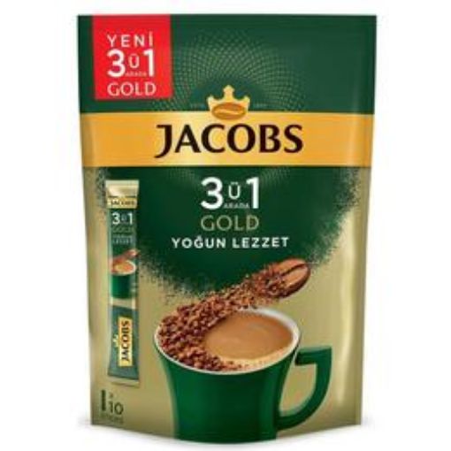 Jacobs Gold 3U1 Arada 18Gr Yogun Lezzet 10 Lu Pkt. ürün görseli