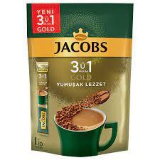 Jacobs Gold 3U1 Arada 18Gr Yumusak Lezzet 10 Lu Pk. ürün görseli