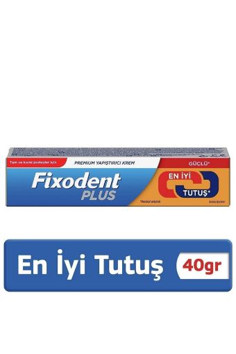 Fixodent Protez Yapıştırıcı Krem Güçlü Tutuş 40 Gr. ürün görseli