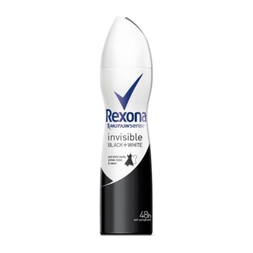 Rexona Black & White Invisible Kadın Deodorant 150 ml. ürün görseli