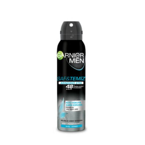 Garnier Men Saf ve Temiz Sprey Deodorant 150 ml. ürün görseli