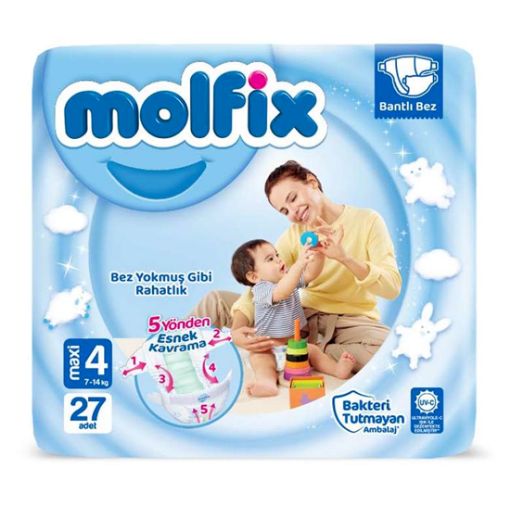 Molfix 3D Jumbo 4 Maxı 27  Lı. ürün görseli