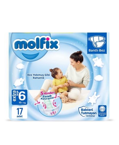 Molfix 3D Jumbo 6 Ext.Large 17  Lı. ürün görseli