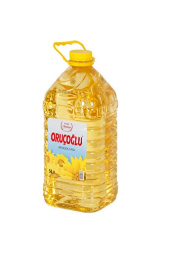Oruçoğlu Ayçiçek Yağı Pet 5 Lt. ürün görseli