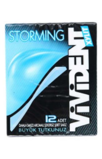Vivident Storming Damla Sakız Aromalı Tatlandırıcılı Sakız 33 g. ürün görseli