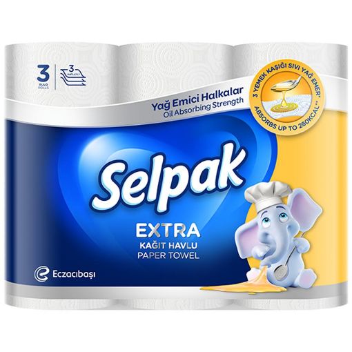Selpak Havlu 3  Lu Yag Emici. ürün görseli