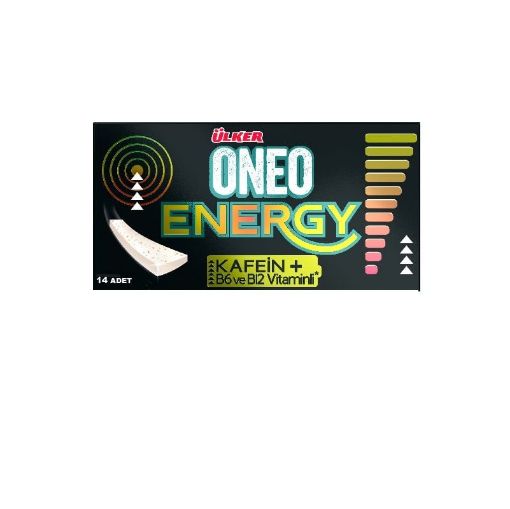 Ülker Oneo Energy Kafein + B6 Vitaminli Sakız 27 Gr. ürün görseli