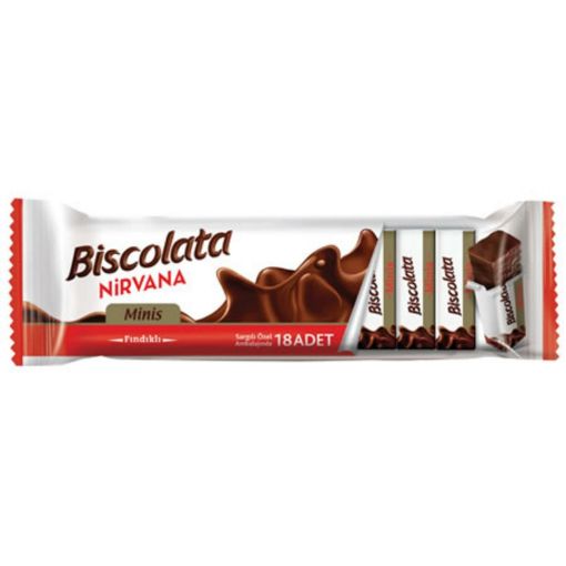 Biscolata Nirvana Minis Bitter Gofret 32.5 Gr. ürün görseli