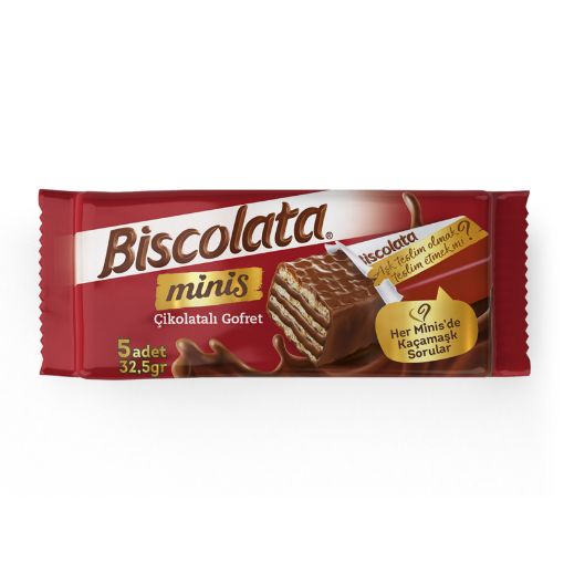 Şölen Bıscolata Minis Gofret 32,5 Gr. ürün görseli