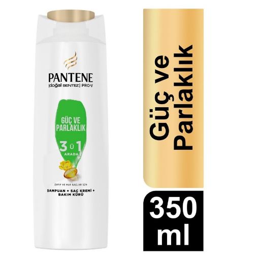 Pantene Sam. Y.350 Ml Guc Ve Parlaklık 3 In 1. ürün görseli