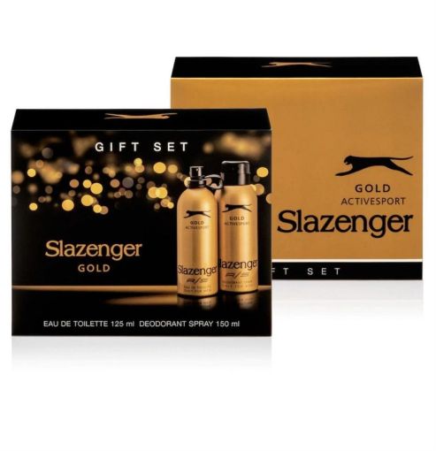 Slazenger Active Sport Gold Edt Erkek Parfümü 125 ml + Deodorant 150 ml. ürün görseli