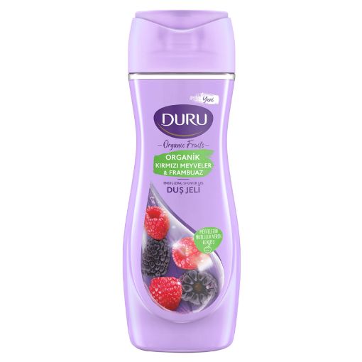 Duru Duş Jeli Organik Kırmızı Meyveler & Frambuaz 450 ml. ürün görseli