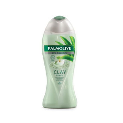 PalmolIve Spa Therapy Clay Detox Kil ve Aloe Vera Özü Banyo ve Duş Jeli 500 ml. ürün görseli