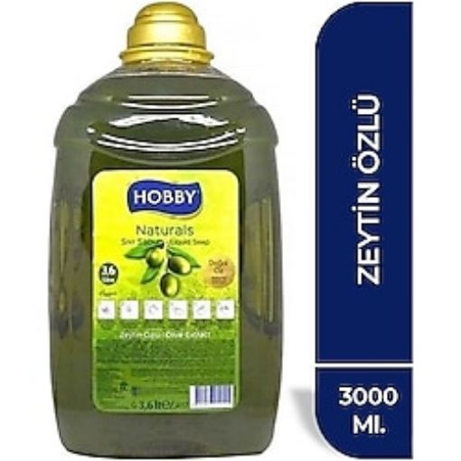 Hobby Sıvı Sabun 3000 Ml Natural Zeytinyağlı. ürün görseli