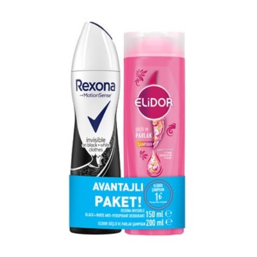 Rexona  Inv.B.Whıt 150 Ml+Elidor 200 Ml. ürün görseli