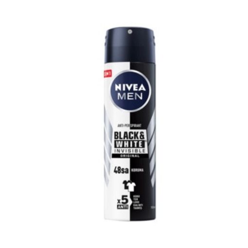 Nivea Men Black & White Invisible Power Deodorant 150 ml. ürün görseli