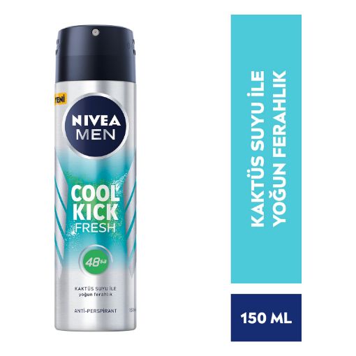 Nivea Cool Kick Fresh Erkek Deodorant 150 ml. ürün görseli