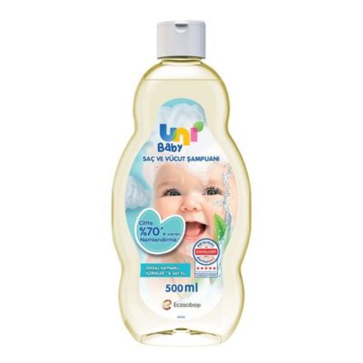 Uni Baby Saç ve Vücut Şampuanı 500 ml. ürün görseli